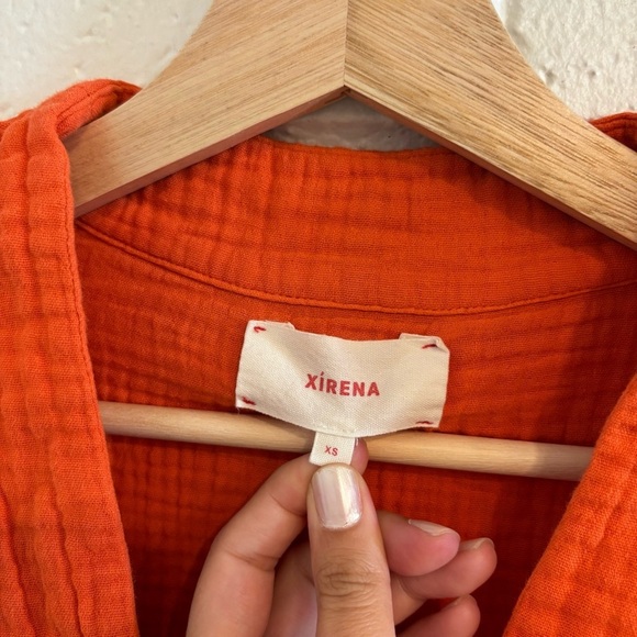 Xirena Avery top in orange - Picture 5 of 5